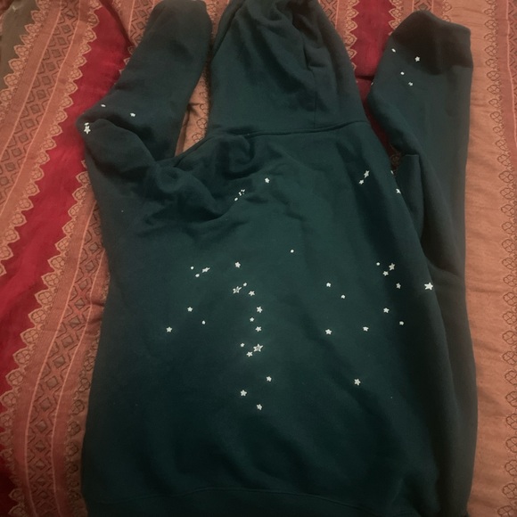 Black Hoodie with Pink 'Atlanta' Graphic - Picture 3 of 5